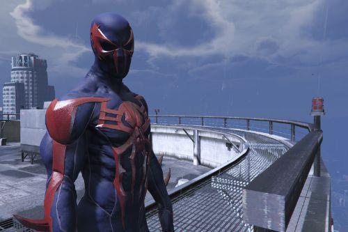 PS4 Spider-Man 2099: Ped Add-On