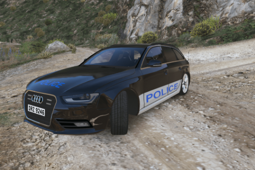 Police Audi A4 Estate: PSNI ARV