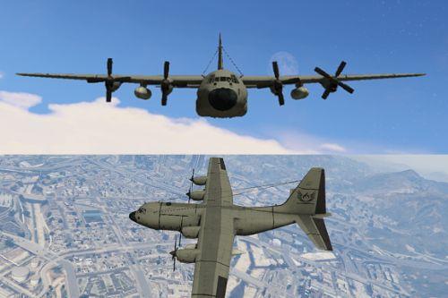 PUBG C-130t Cargo plane [add-on]