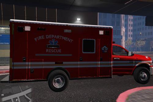 Rambulance Fire Department Rescue Ambulance