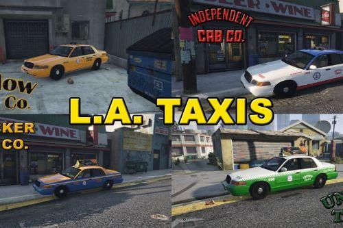Real LA Ford Taxi Advertising