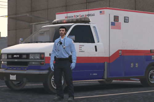 [REMAKE] Ambulance Mission Row San Andreas