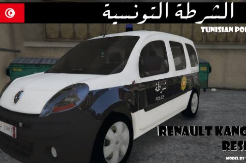 Renault Kangoo Tunisian Police retexture