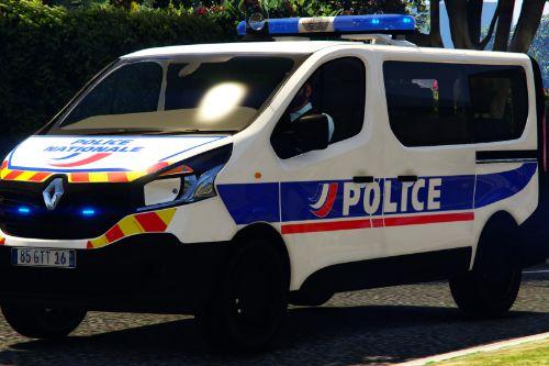 Renault Trafic 2015: Police Nationale Add-On