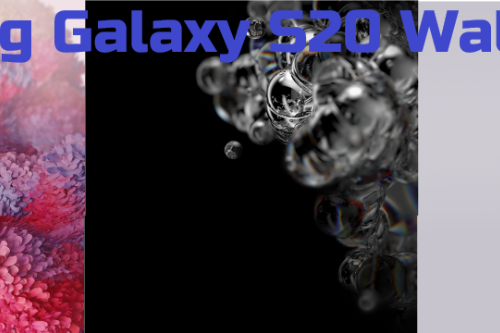 Samsung Galaxy S20 Wallpapers For Cellphone