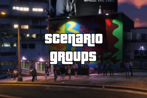 GTA5 Scenario Groups