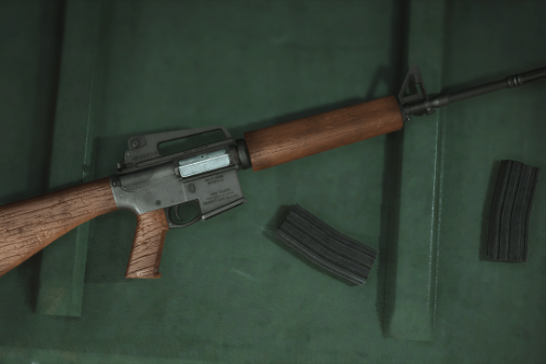 Service Carbine Wooden Skin: Revamp Tints, Lore-Friendly