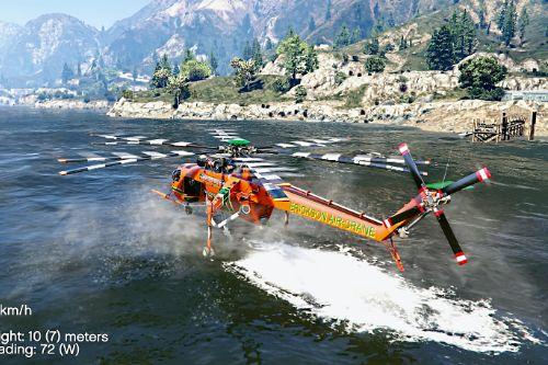 Sikorsky S-64E Firefighting Copter: Add/Replace