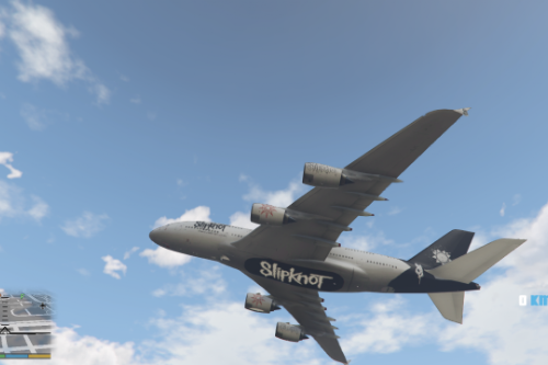 Slipknot Livery For A380