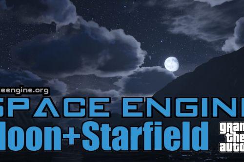 SpaceEngine: Moon & Stars