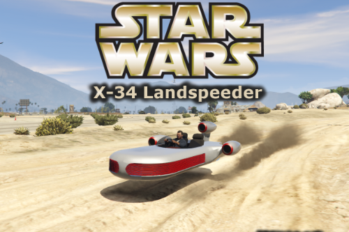 Star Wars X-34 Speeder