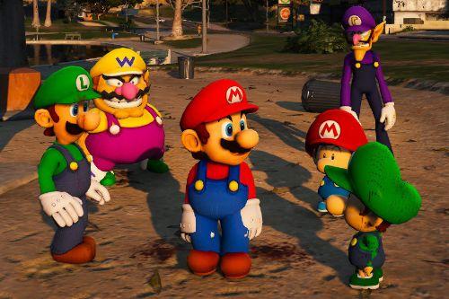 Super Mario Plumbers: Add-On Ped