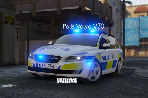 Swedish Polis Volvo V70 Paintjob - 4K