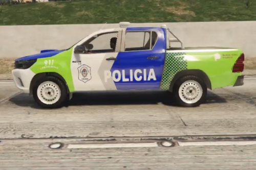 Toyota Hilux Bonaerense Police Car