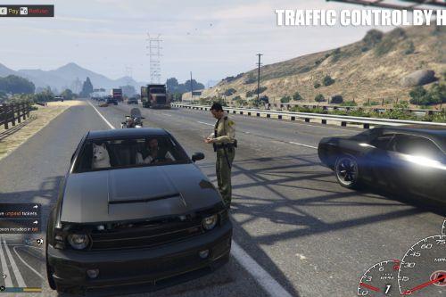 Traffic Control in GTA5