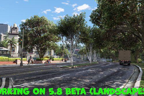 Landscapes for SP & FiveM: Trees & Lights Beta 5.8