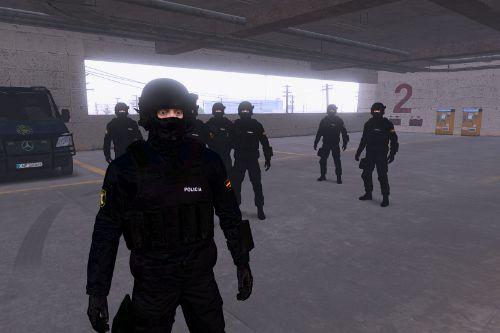 Spanish Police Uniform: Geo II CNP