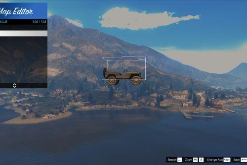 Vehicles Updated: Map Editor List