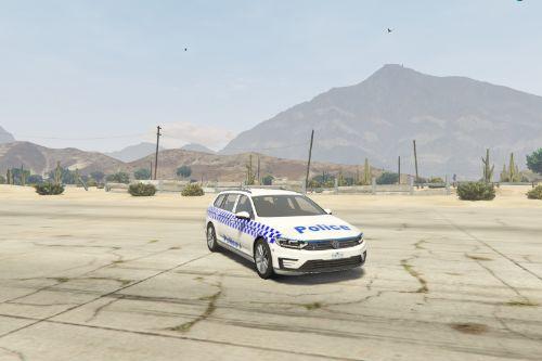 Victoria Police livery for ObsidianGames' 2017 Volkswagen Passat GTE Estate [Paintjob ONLY]