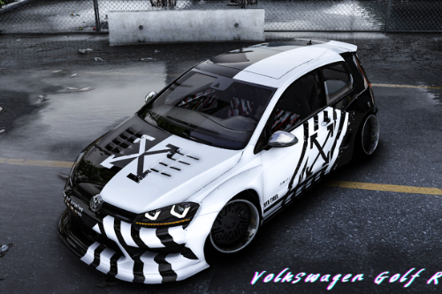 Volkwagen Golf R Livery: Paint it Right