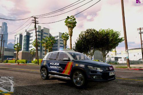 VW Tiguan UPR: Spanish Police