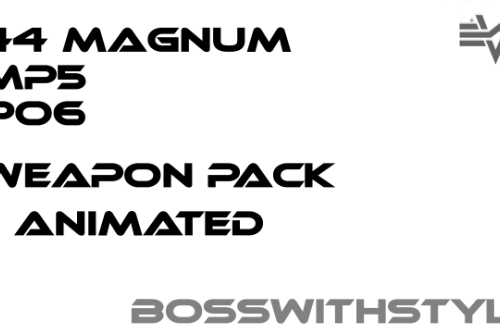 Boss Style Weapons Pack: Animated
