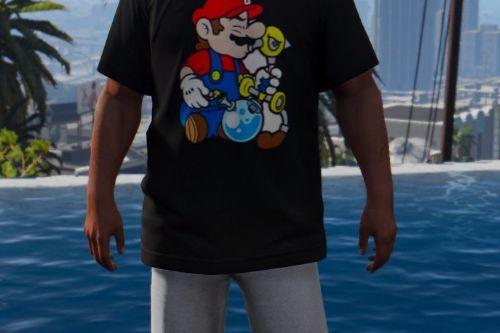 Mario T-Shirt: For Weed Smokers
