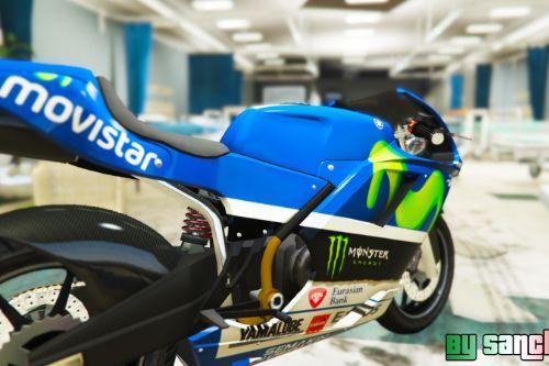 Yamaha M1 2015: Rossi Paintjob