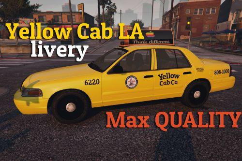 Yellow Cab: LA Livery Revamp