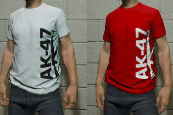 AK-47 T-Shirt [SP / FiveM] | GTA 5 Mods
