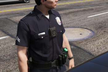 LAPD Belt: Green Style X26 Taser EUP | GTA 5 Mods