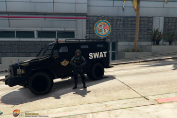 Lenco BearCat - LSPD SWAT [Paintjob] | GTA 5 Mods