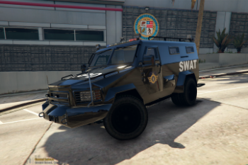 Lenco BearCat - LSPD SWAT [Paintjob] | GTA 5 Mods