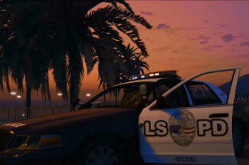 LSPD CVPI: Black and White Skins | GTA 5 Mods