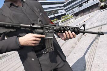 M4A1 Carbinerifle [Animated] | GTA 5 Mods