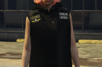 Women's MP Biker Vest | GTA 5 Mods