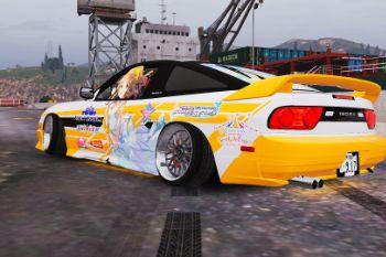 Nissan 180sx Type-X Itasha Livery | GTA 5 Mods