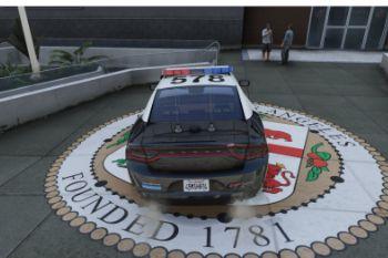 LAPD Dodge Charger: 2018 Livery | GTA 5 Mods