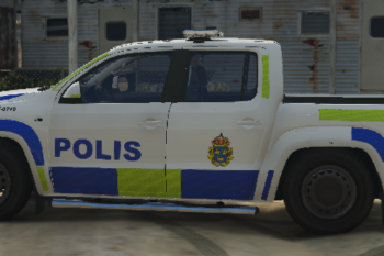 Police Amarok: All Blue Reflex | GTA 5 Mods