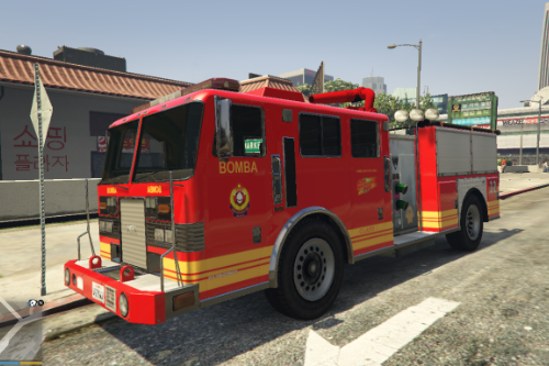 Bomba Malaysian Fire Truck - Gta5-hub.com