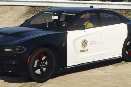 LAPD Dodge hellcat Livery - Gta5-Hub.com