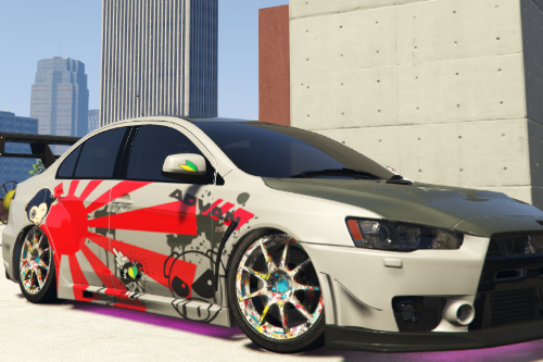 Mitsubishi Lancer EVO X JDM style - Gta5-Hub.com