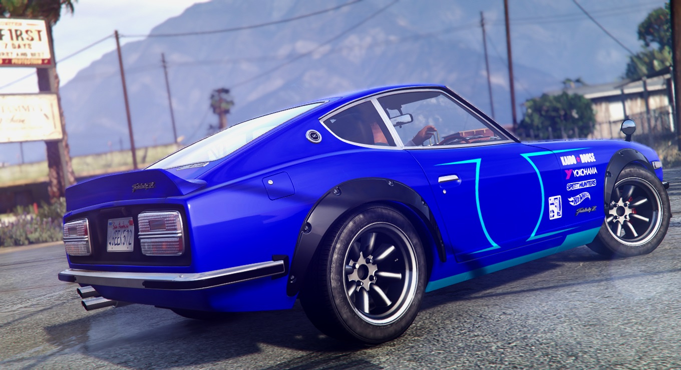 Nissan Fairlady Z: Hot Wheels Livery | GTA 5 Mods