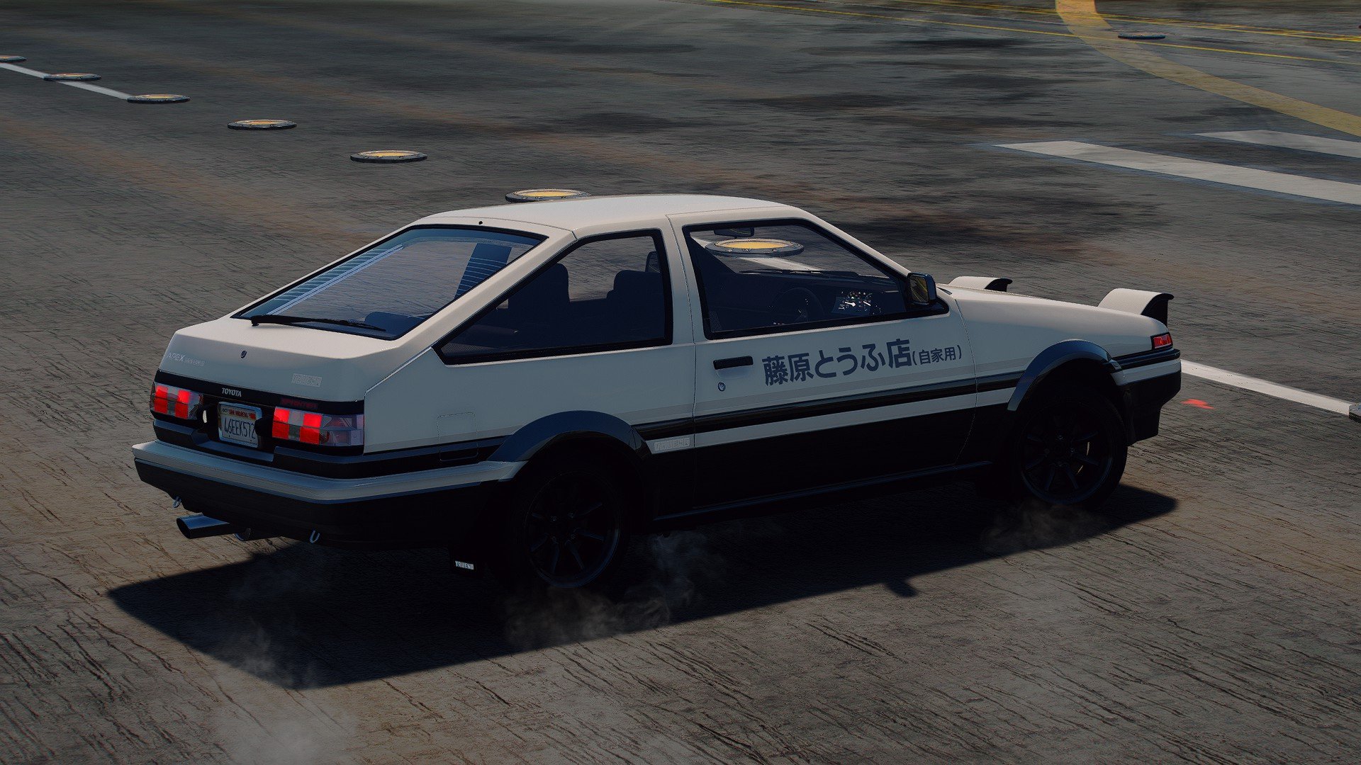 Toyota ae86 для гта 5 фото 66