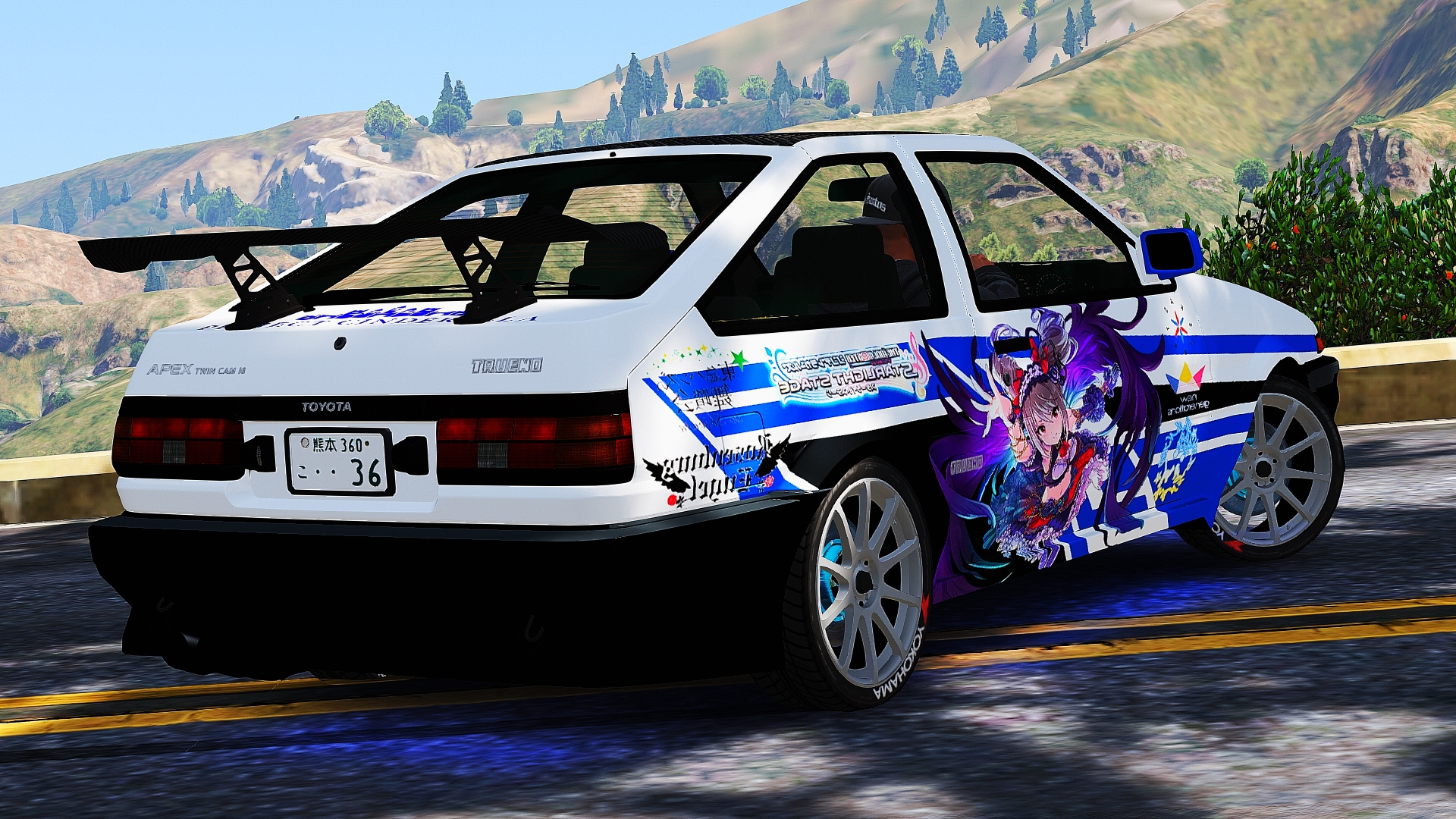 Toyota ae86 in gta 5 фото 75