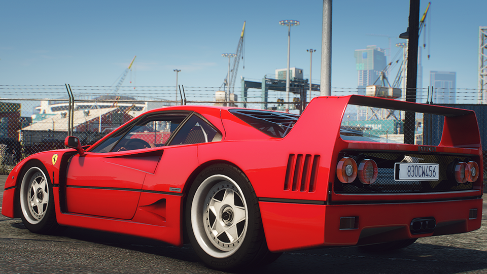 1987 Ferrari F120 [F-40] EU Spec [Add-On | Animated | LODs] - Gta5-hub.com