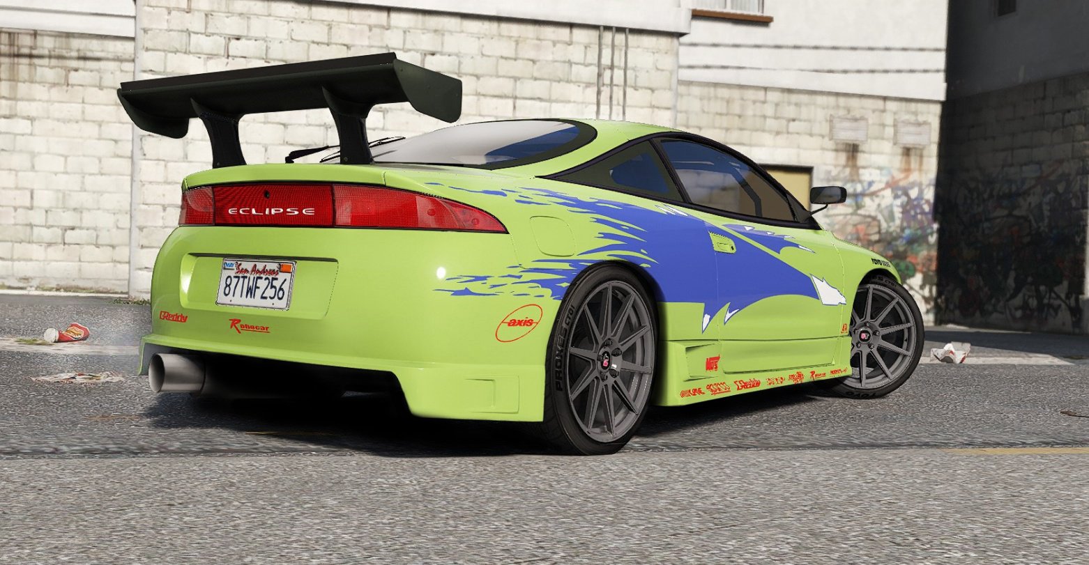 1995 Mitsubishi Eclipse GSX The Fast and the Furious | GTA 5 Mods