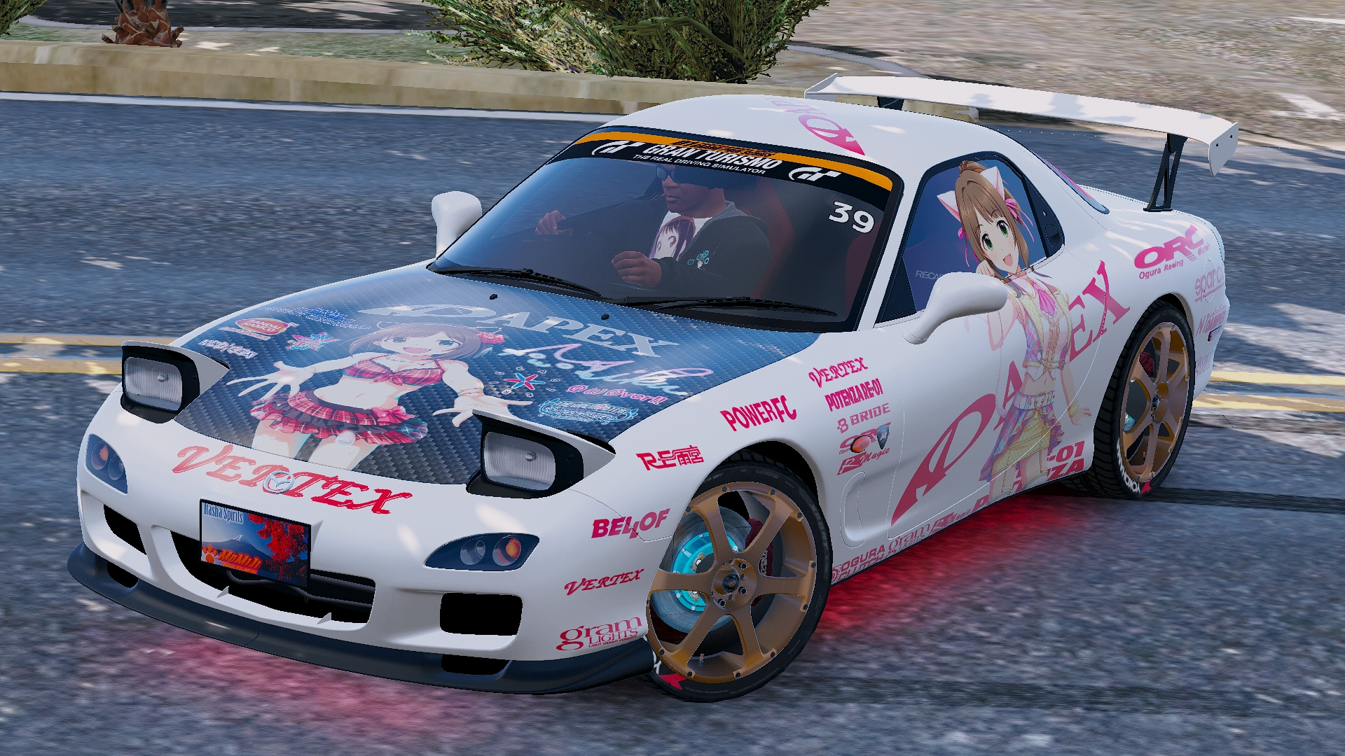 2002 Mazda Rx 7 Spirit R Type A Series Iii Fd3s Itasha Livery Apex