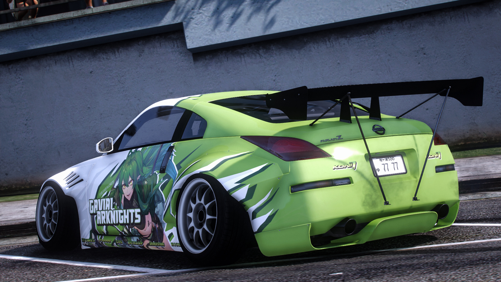 Itasha Nissan 350Z: Paint Job | GTA 5 Mods