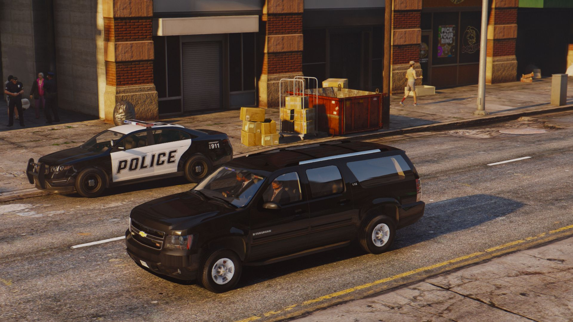 Unmarked '08 Chevy Suburban: Wipers Upgrade | GTA 5 Mods